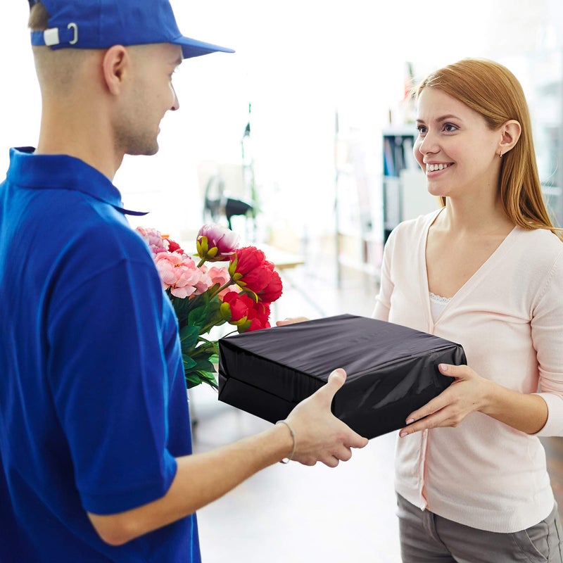 Metronic Poly Mailers 14.5x19 200Pcs Black, Large Shipping Bags for Clothing, Strong Adhensive Mailing Bags Shipping Envelopes Bags for Small Business - Image 5